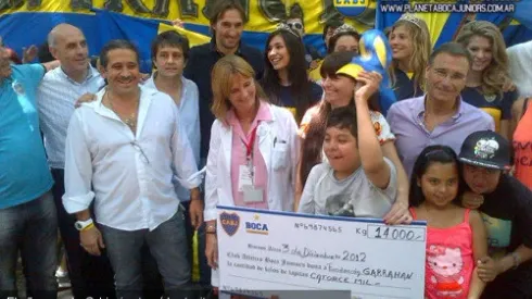 Continúa la campaña solidaria “Boca hincha por el Garrahan”