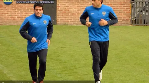 Riquelme, aparte del grupo
