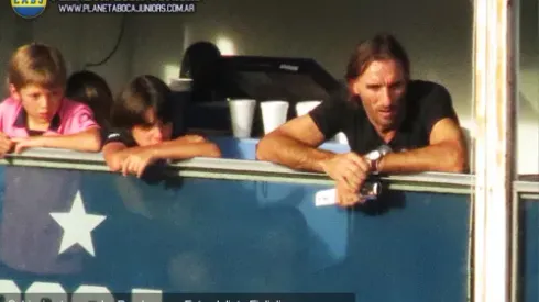 Un Flaco en la tribuna