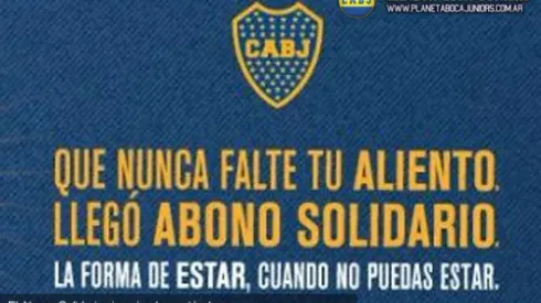 Abono Solidario ante Gimnasia (LP)