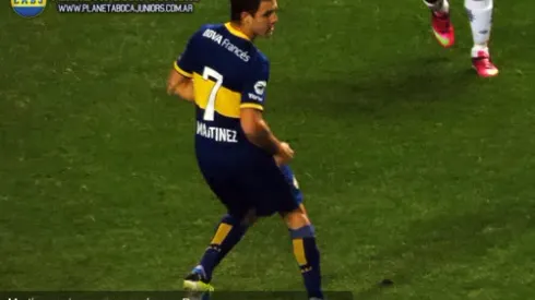 Martínez: “Estoy feliz en Boca”