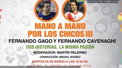 Charla superclásica por los chicos
