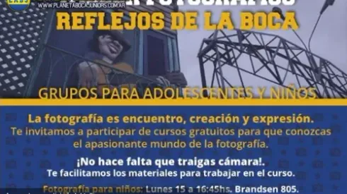 Taller de fotografía: Reflejos de La Boca