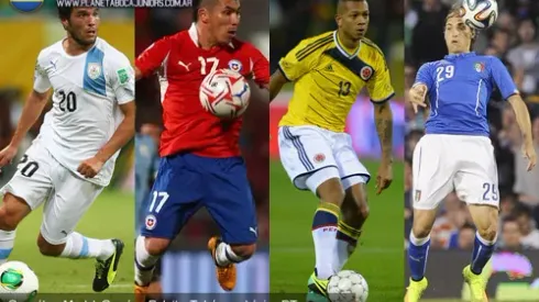 Los exBoca en otras selecciones