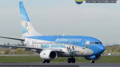 La selección argentina ya está en Brasil