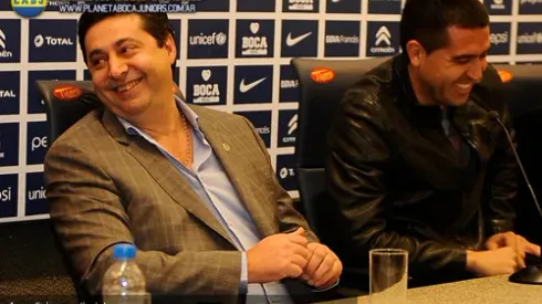 Angelici sobre Riquelme: “Falta acordar un punto del contrato”