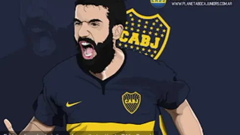 Echeverría, a un paso de Boca