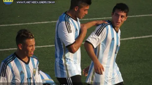 Gol Xeneize en el triunfo del Sub 20