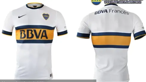 Boca estrenará la camiseta alternativa blanca