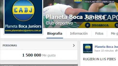 1.500.000 almas en Facebook