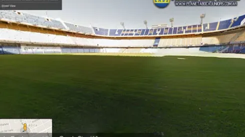 Tour virtual por la Bombonera en Google