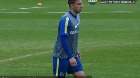 Un feo momento para Calleri