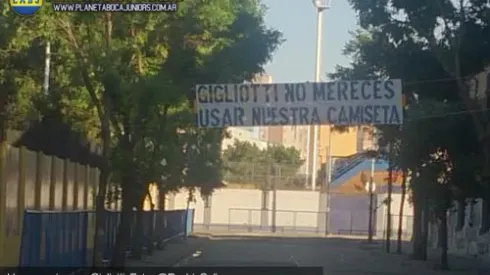Un pasacalle contra Gigliotti en La Boca