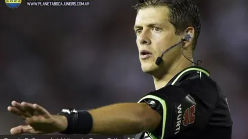 Delfino, el árbitro ante Colón