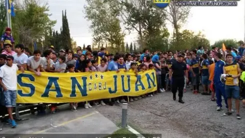 Boca ya está en San Juan