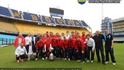 Sevilla visitó la Bombonera