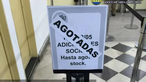 El comunicado de Boca por la venta de entradas