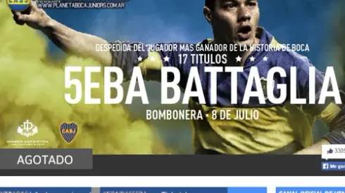 Homenaje agotado