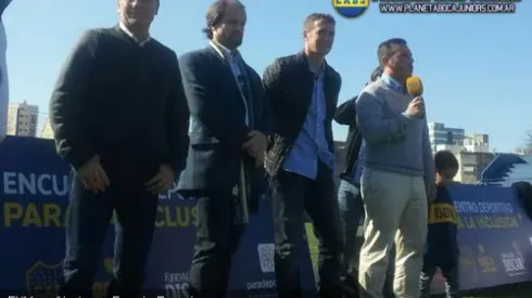 Encuentro deportivo para la inclusión con el "Vasco" y Tobio