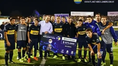 Boca sumó un nuevo cheque