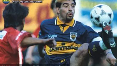 Maradona: “A nadie le queda mejor la 10 de Boca que a Carlitos”
