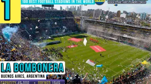 La Bombonera, el mejor estadio del mundo según revista inglesa