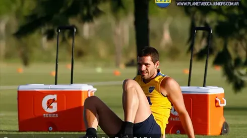 Gago hizo fútbol nuevamente