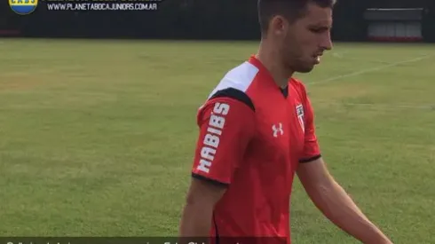 Calleri ya se entrena con Sao Paulo
