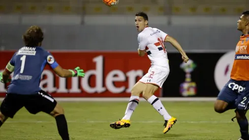 Calleri marcó en su debut