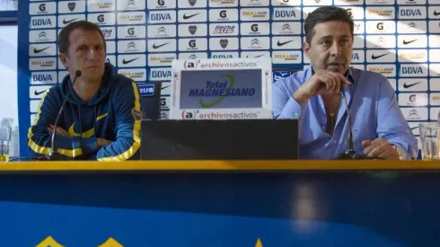 Angelici: “Mas allá del resultado de hoy, Arruabarrena va a seguir siendo DT”
