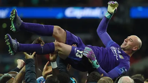 Caballero, héroe en Inglaterra
