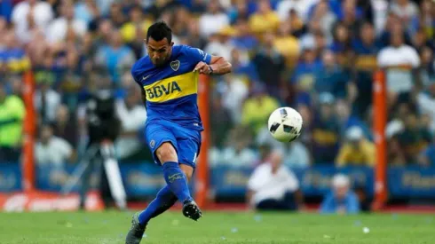 Tevez: “Me sentí bien de 9”