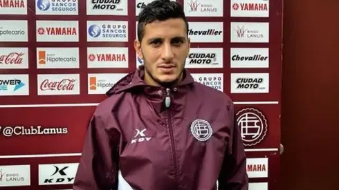 Lanús busca la prórroga del préstamo por Castellani
