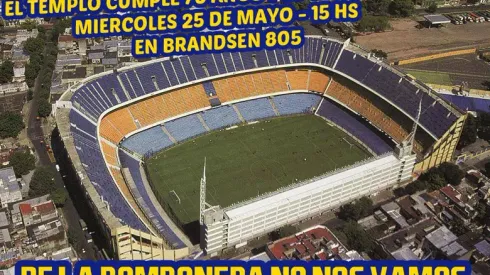Festejamos los 76 años de La Bombonera