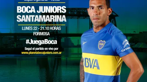 En vivo: Boca Juniors – Santamarina