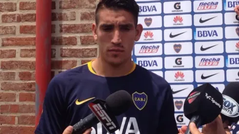 Centurión: “Noté mucho la diferencia entre Boca y Racing”
