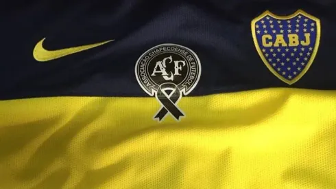 La camiseta con la que Boca homenajeará a Chapecoense