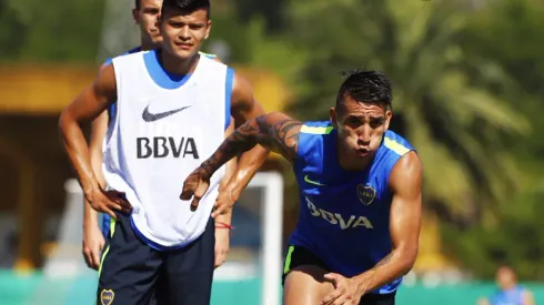 Trabajos de fuerza y fútbol reducido