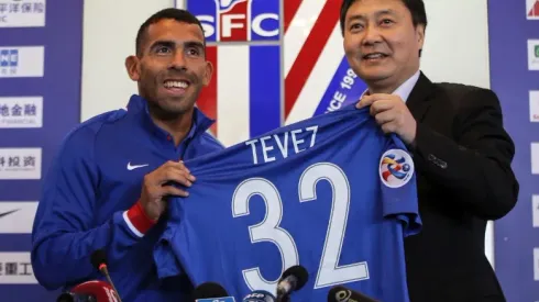 Presentaron a Tevez en China