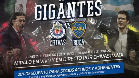 Descuento para el amistoso