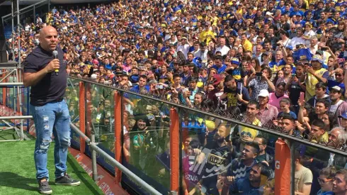 Serna: “Barrios es el 5 de Boca”