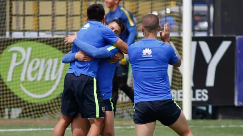 El golazo de Bou en la práctica: ¡qué pegada, Walter!