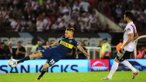 Nández, gol y emoción