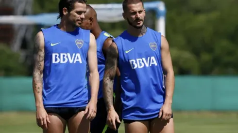 Benedetto: “Con Gago hablamos de la lesión”