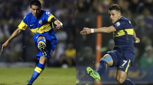 Muy parecidos: Pavón emuló un golazo de Riquelme