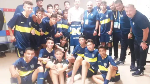 Visita especial para los pibes de inferiores