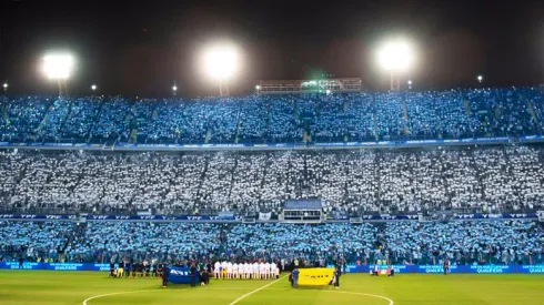Una Bombonera celeste y blanca