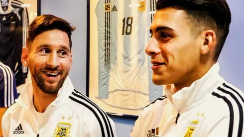 Pavón saludó a Messi por su cumpleaños
