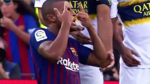 El gesto de Rafinha a Pablo Pérez