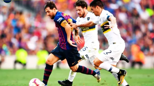 Nández le pidió la camiseta a Messi